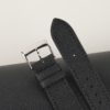 Black Saffiano Leather Watch Strap