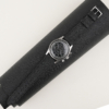 Black Saffiano Leather Watch Strap