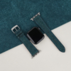 Navy Badalassi Carlo Pueblo Leather Apple Watch Band