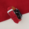 Red Suede Leather Apple Watch Band