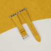 Yellow Suede Leather Apple Watch Band