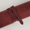 Burgundy Pueblo Badalassi Carlo Leather Watch Strap