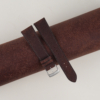 Dark Brown Pueblo Badalassi Carlo Leather Watch Strap