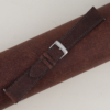 Dark Brown Pueblo Badalassi Carlo Leather Watch Strap