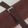 Dark Brown Pueblo Badalassi Carlo Leather Watch Strap