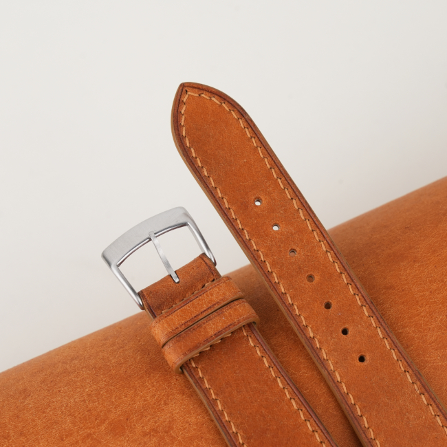 Whiskey Pueblo Badalassi Carlo Leather Watch Strap