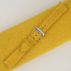 Yellow Suede Leather Watch Strap