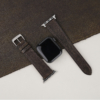 Umber Brown Habana Leather Apple Watch Band