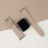 Beige Peccary Leather Apple Watch Band