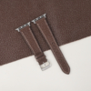 Dark Taupe Peccary Leather Apple Watch Band