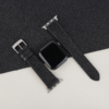 Black Peccary Leather Apple Watch Band