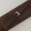 Tawny Brown Habana Leather Watch Strap