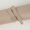 Beige Peccary Leather Watch Strap