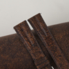 Double Padded Tawny Brown Habana Leather Watch Strap