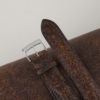 Single Padded Tawny Brown Habana Leather Watch Strap