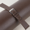 Micro Stitch Dark Taupe Peccary Leather Watch Strap