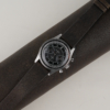 Vintage Umber Brown Habana Leather Watch Strap