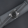 Duocolor Dark Grey Alran Sully Leather Watch Strap