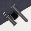 Duocolor Navy Alran Sully Leather Apple Watch Band