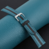 Duocolor Aqua Blue Alran Sully Leather Watch Strap